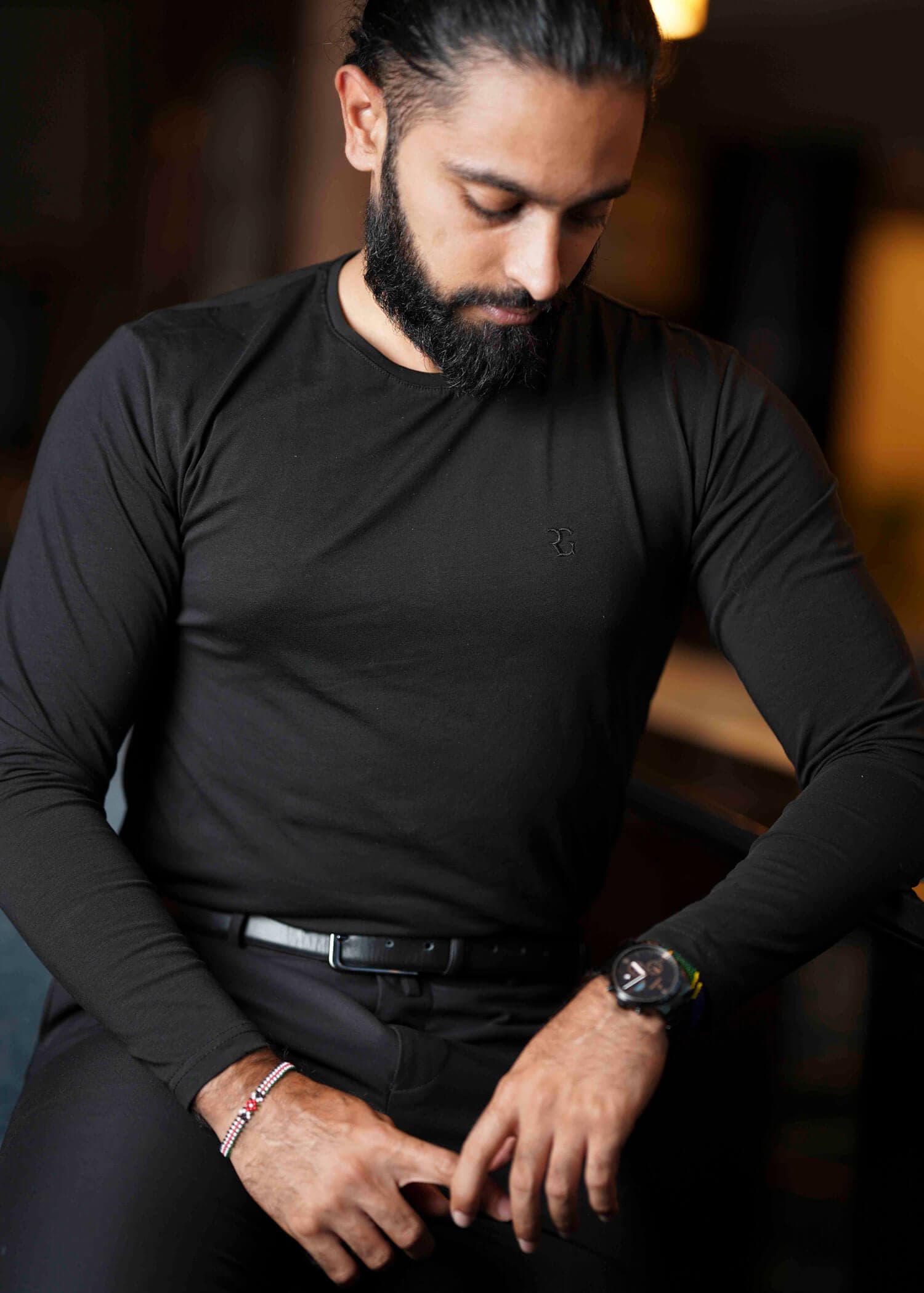Black Long Sleeve T-Shirt
